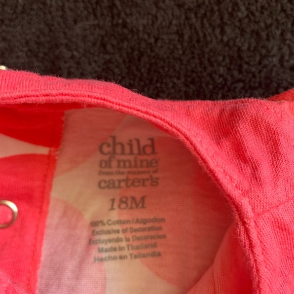 Pink and White Polka Dot Dress with Butterfly - Picture 5 of 9